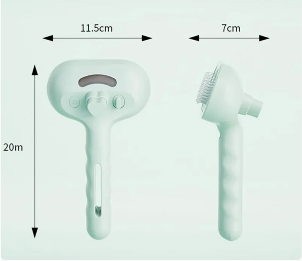 Chevaroo 3-in-1 Self-Cleaning Steam Pet Brush