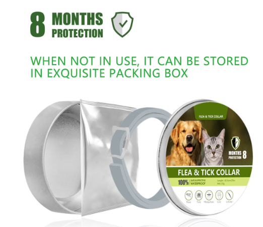 Flea and Mosquito Repellent Collar for Cats and Dogs