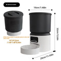 4L Smart Feeder Pet Cat Dog Timing Remote Monitoring