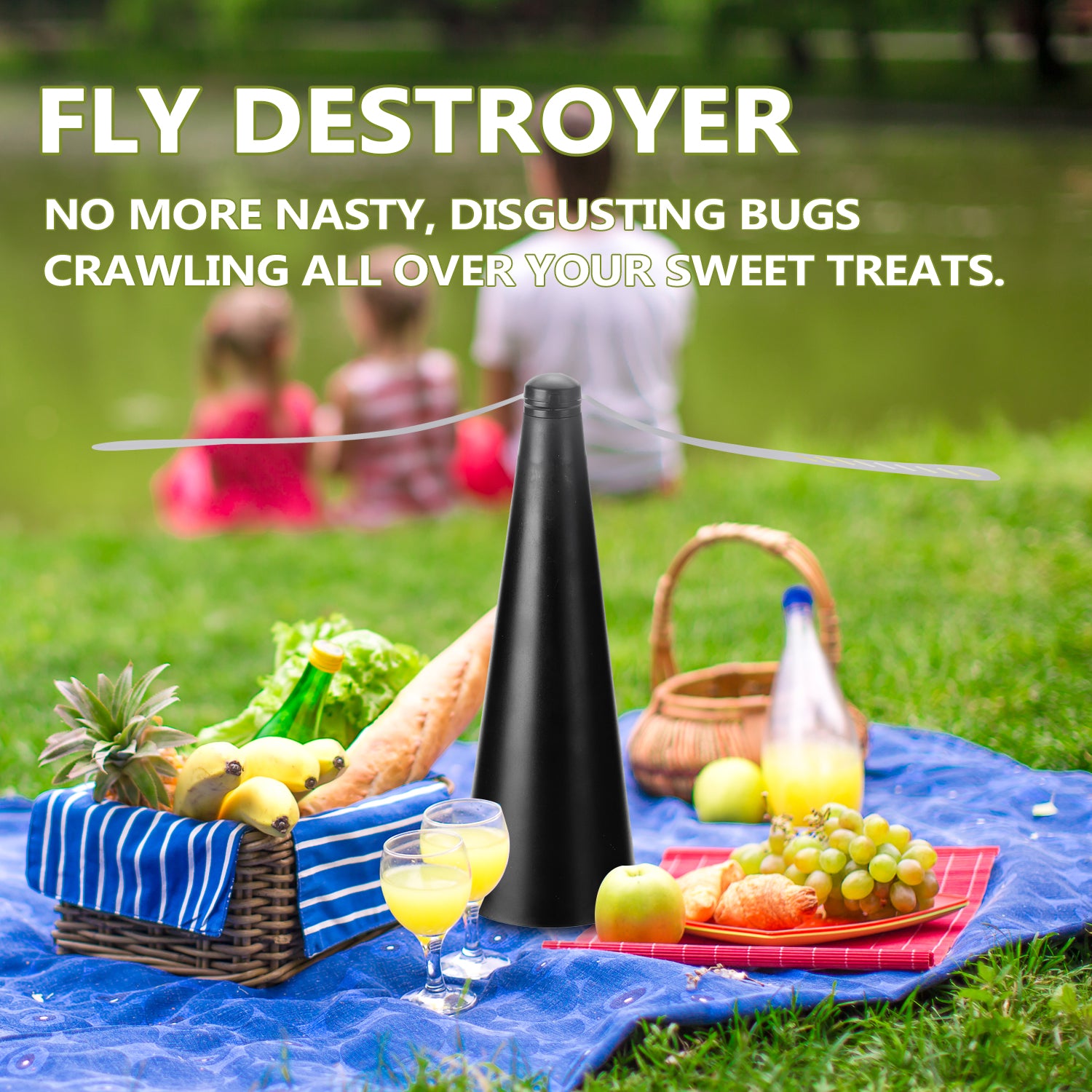 Multifunctional Outdoor Mosquito Repellent Fan Blade
